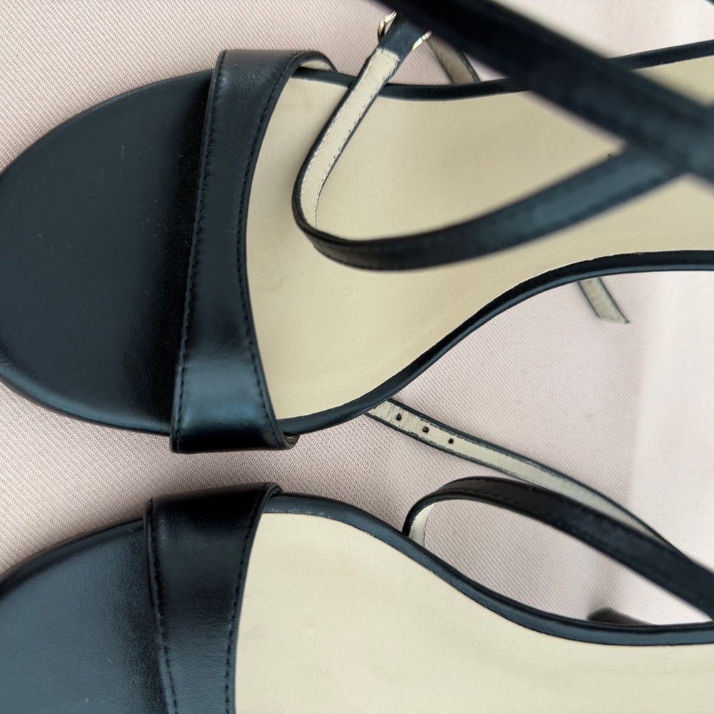 Stuart Weitzman Black Strappy Heels‎ - Picture 10 of 14